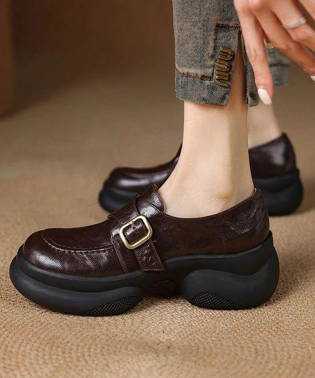 Dames Loafers Met Plateauzool Modern Design 2
