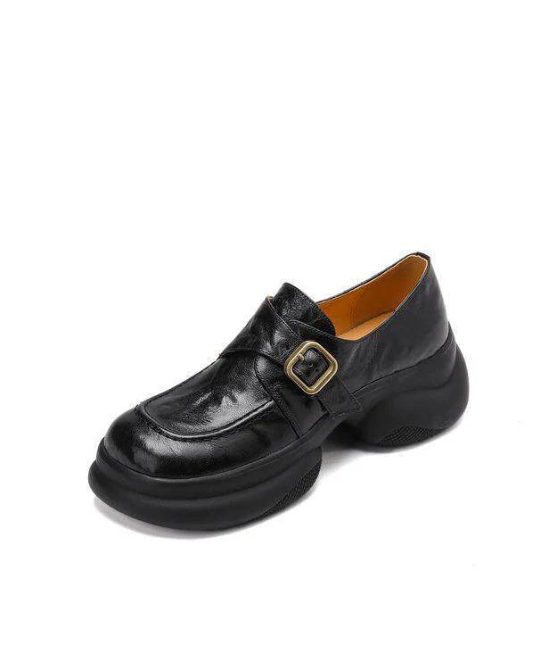 Dames Loafers Met Plateauzool Modern Design 4