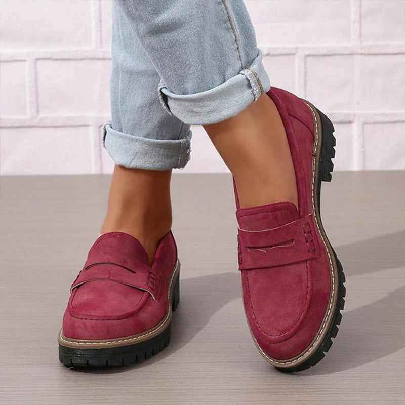 Dames Loafers Plateau Modern Ontwerp voor Casual en Formele Gelegenheden 4
