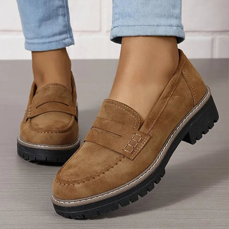 Dames Loafers Plateau Modern Ontwerp voor Casual en Formele Gelegenheden 5
