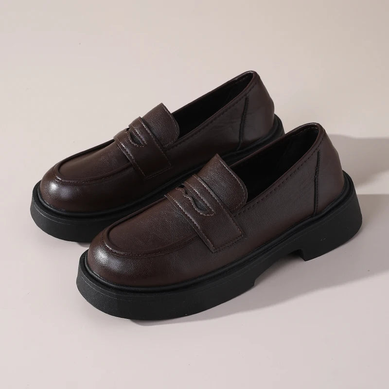 Dames Loafers Retro Stijl Casual 0