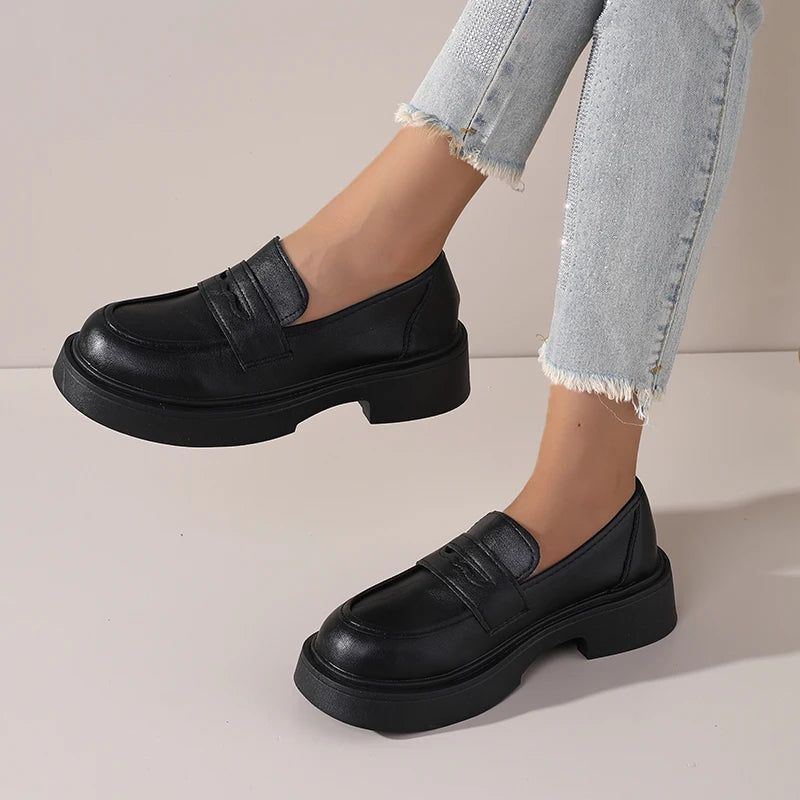 Dames Loafers Retro Stijl Casual 3