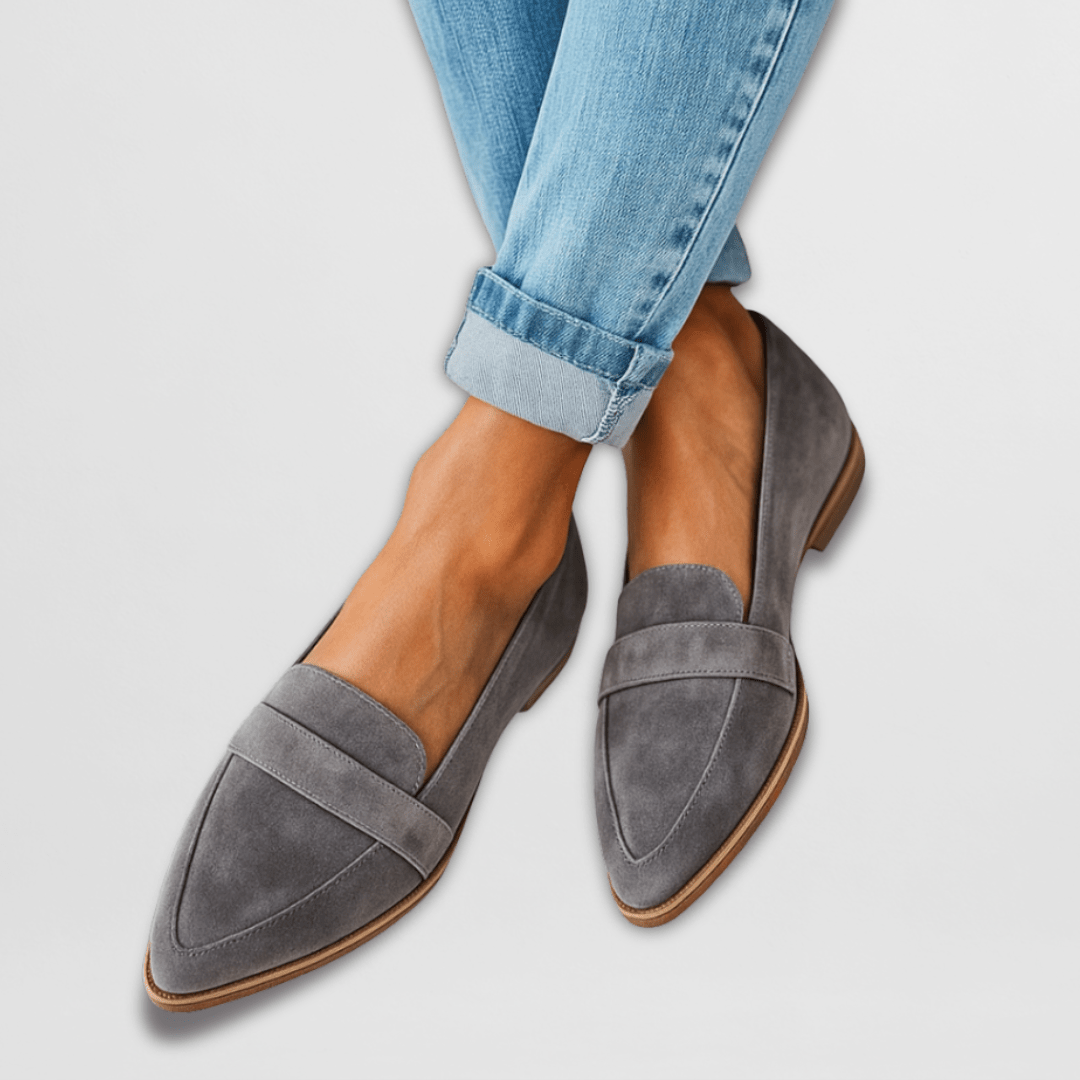 Dames Loafers Zachte Suède Stijl 1