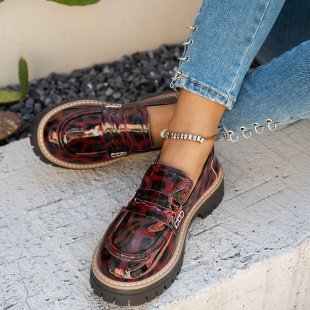 Dames Loafers met Plateau en Antislipzool 2