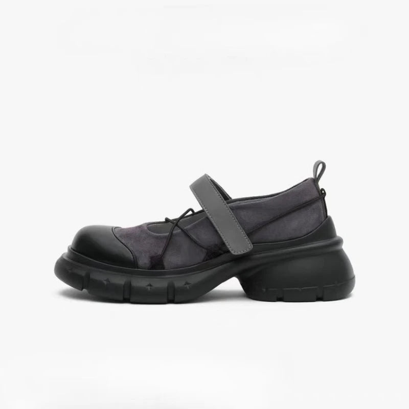 Dames Loafers met Plateauzool en Gekruiste Bandjes 5