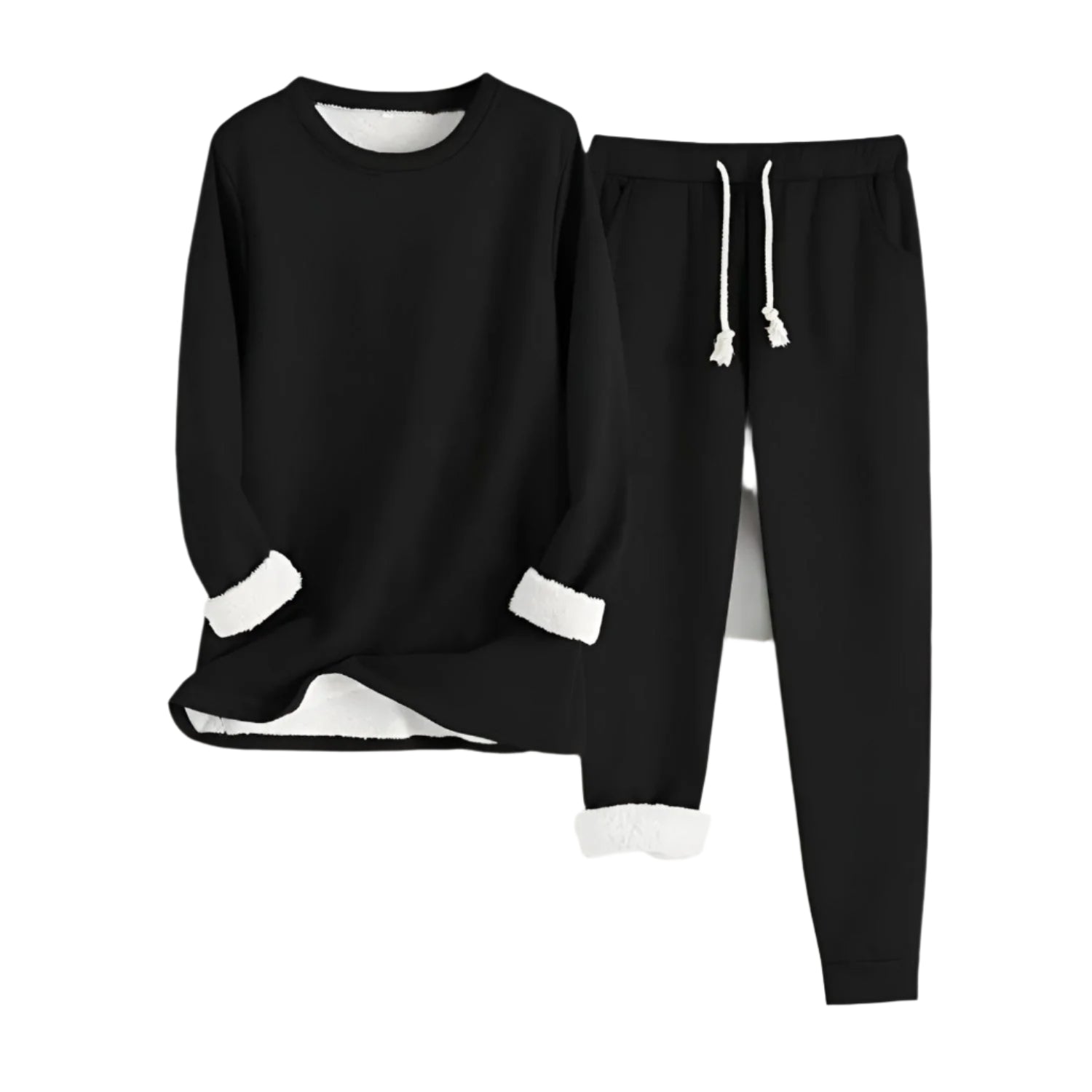 Dames Lounge Set Comfortabel Oversized Polyester Katoen 0
