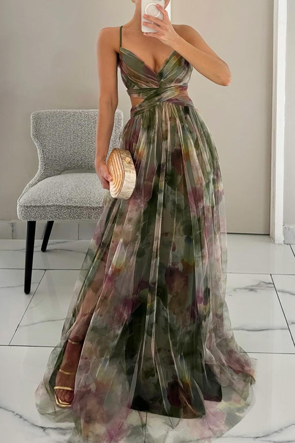 Dames Maxi-jurk Bloemenprint 6