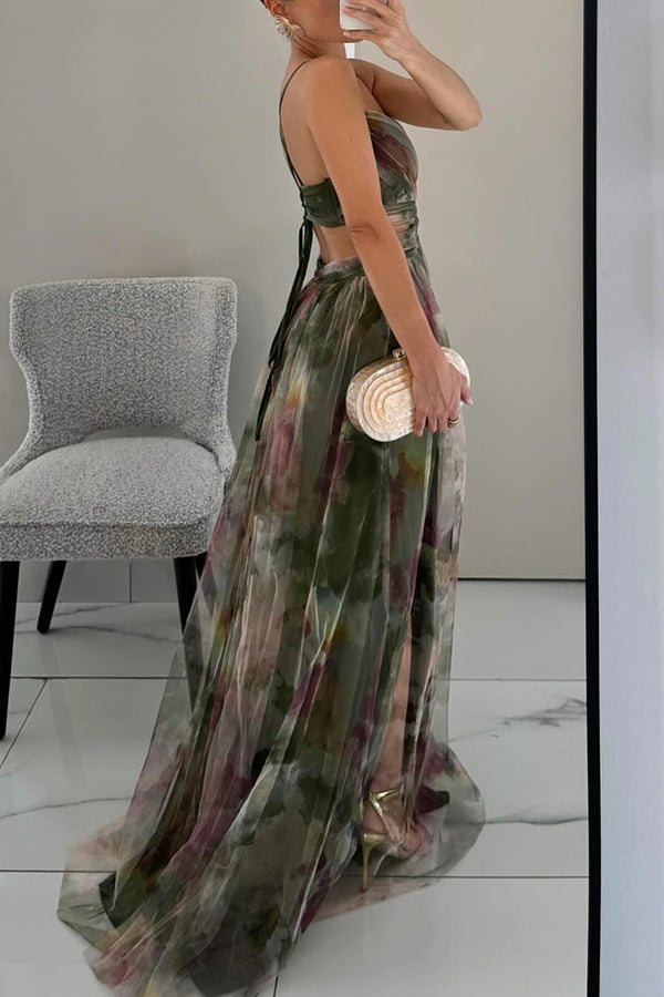 Dames Maxi-jurk Bloemenprint 7