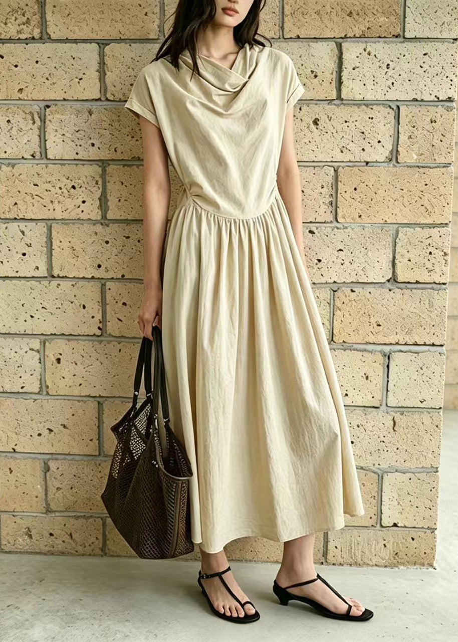 Dames Maxi-jurk Met Tailleband Zomerse Stijl 1