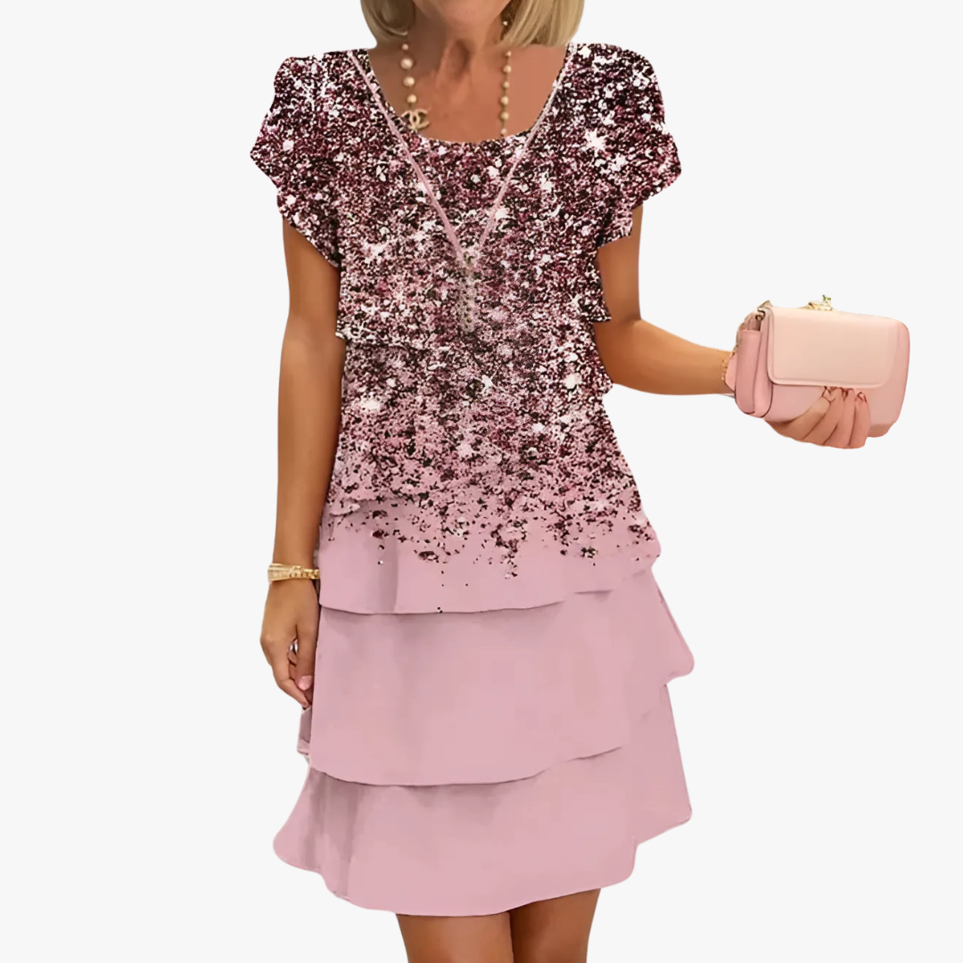 Dames Maxi Jurk Bloemenprint Vloeiende Stijl 3