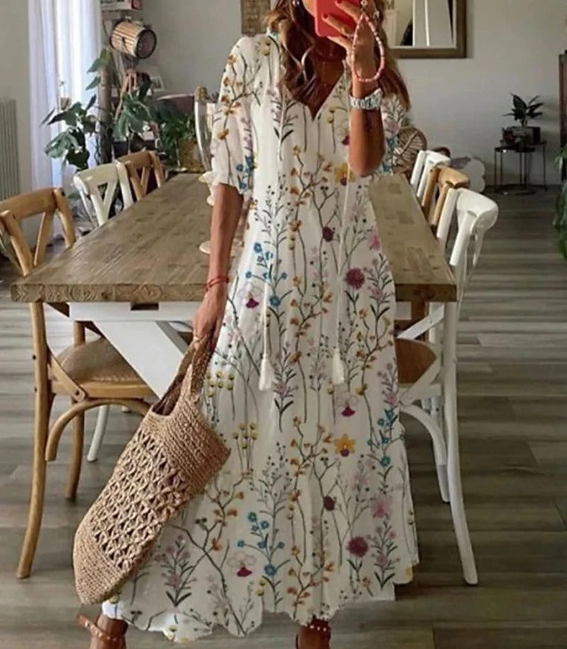 Dames Maxi Jurk Bohemian Stijl 3