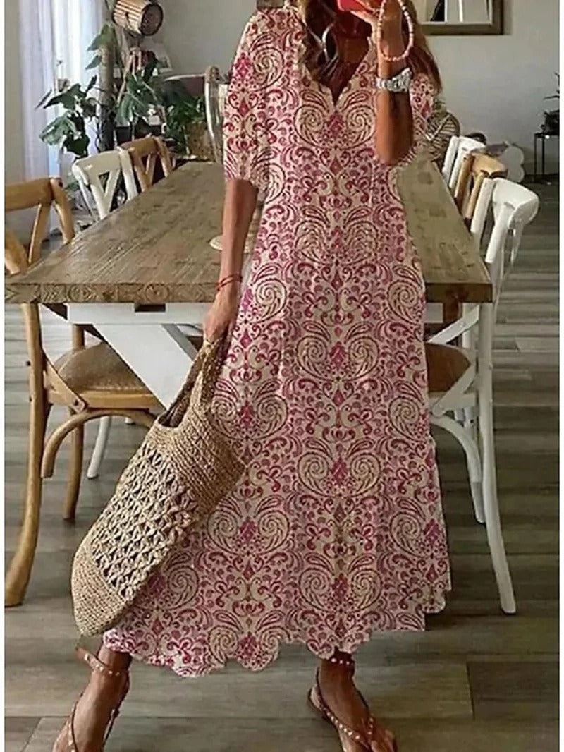Dames Maxi Jurk Bohemian Stijl 4