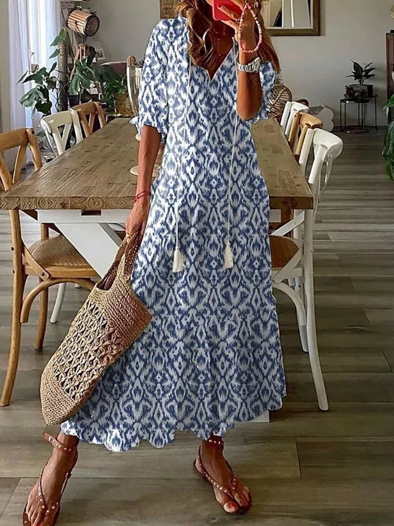 Dames Maxi Jurk Bohemian Stijl 5