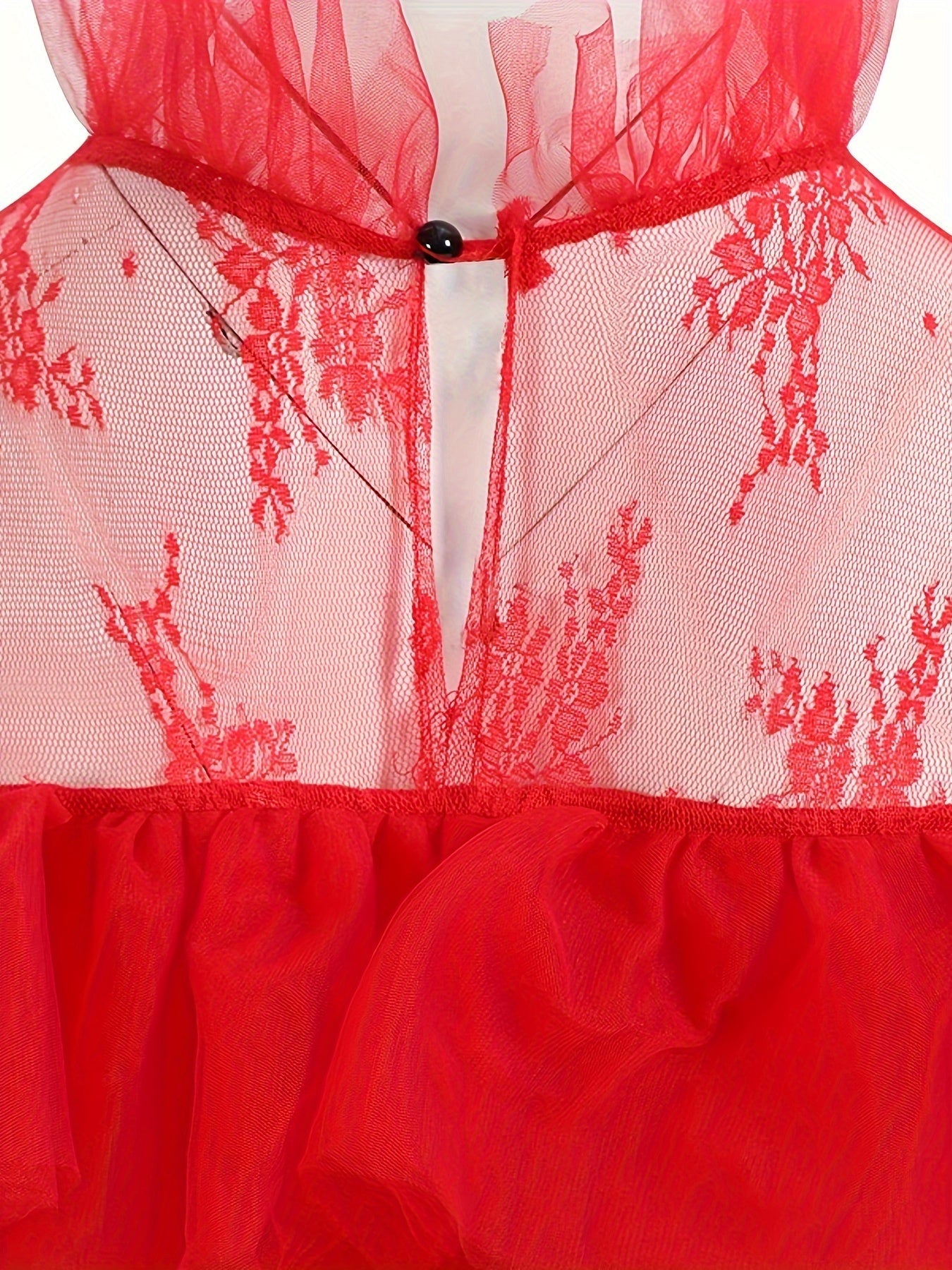 Dames Maxi Jurk Gelaagd voor Halloween 6
