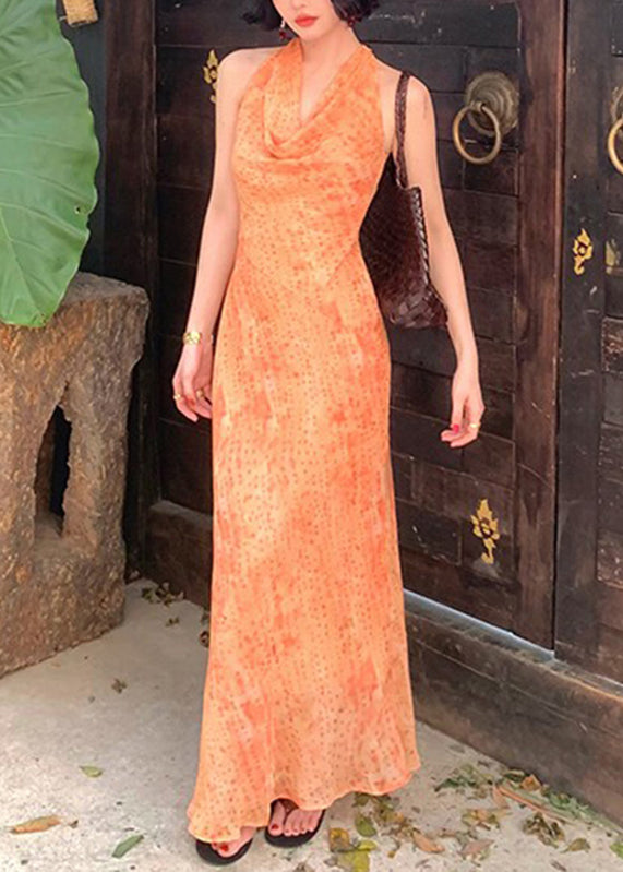 Dames Maxi Jurk Koude Schouder Zomerstijl 2