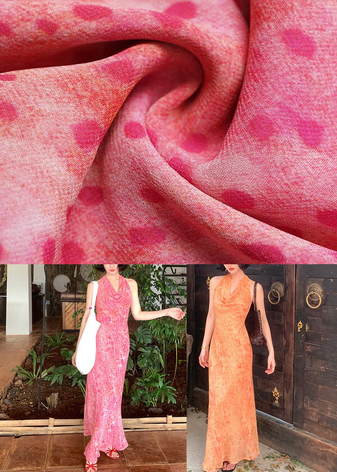Dames Maxi Jurk Koude Schouder Zomerstijl 4