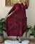 Dames Maxi Jurk Lange Mouwen Katoenmix Losse Stijl 3