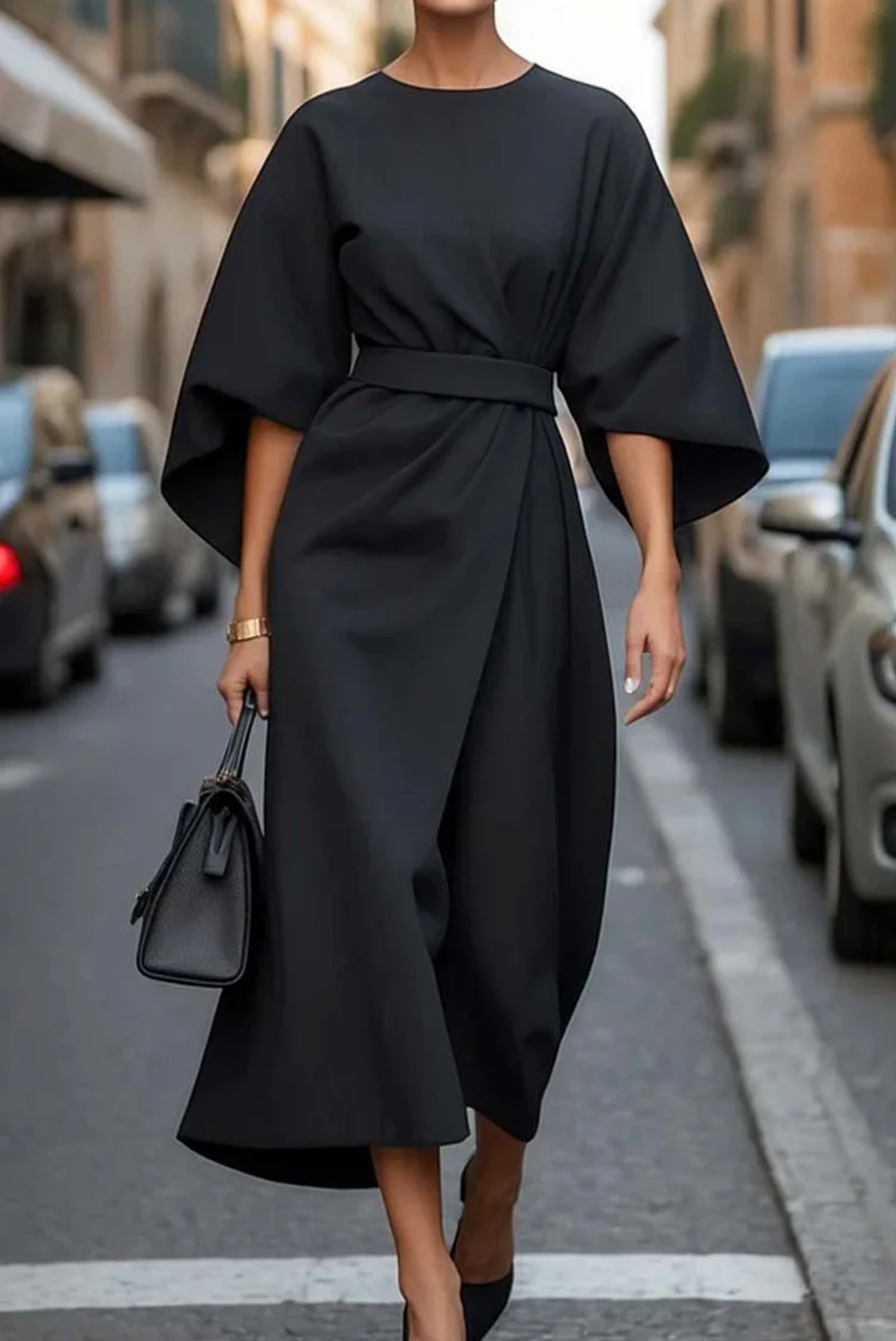 Dames Maxi Jurk Met Ceintuur Ademend Voor Zomer Lange Jurk 2
