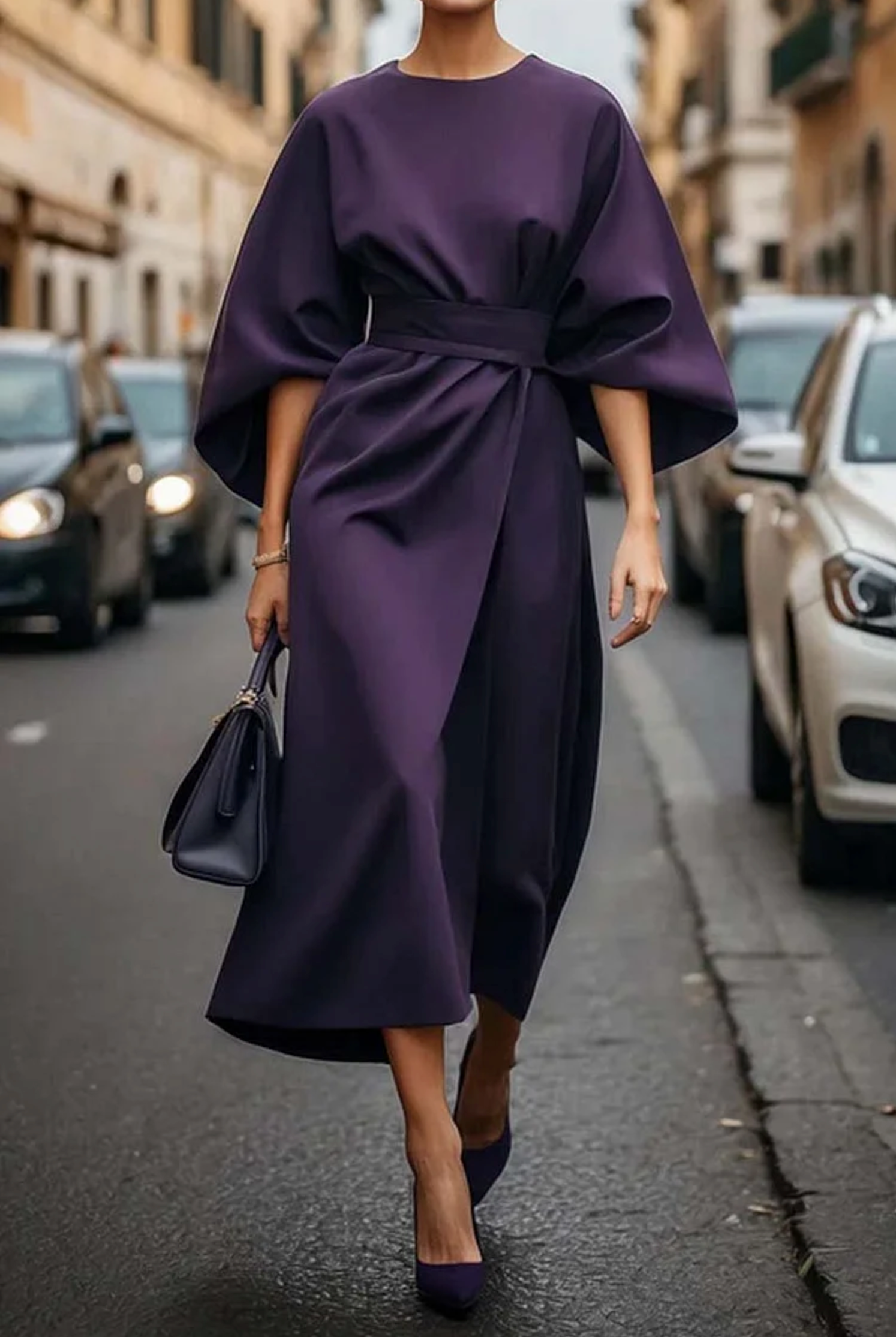 Dames Maxi Jurk Met Ceintuur Ademend Voor Zomer Lange Jurk 5