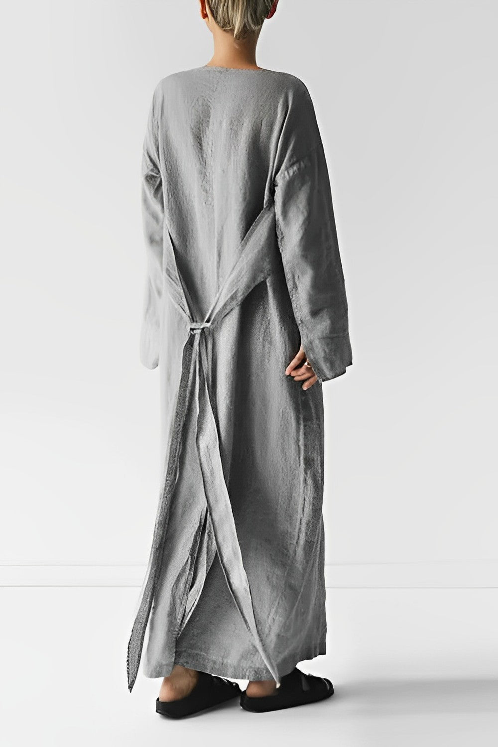 Dames Maxi Jurk Met Flatterend Silhouet 2