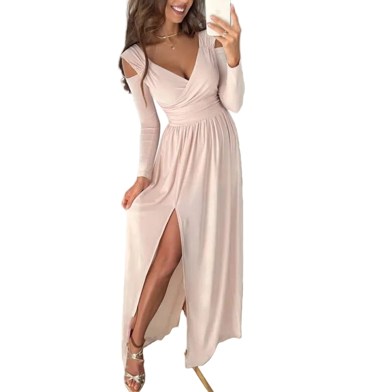 Dames Maxi Jurk Tijdloos Ontwerp 0
