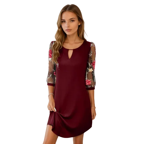 Dames Maxi Jurk Tijdloos Ontwerp 0