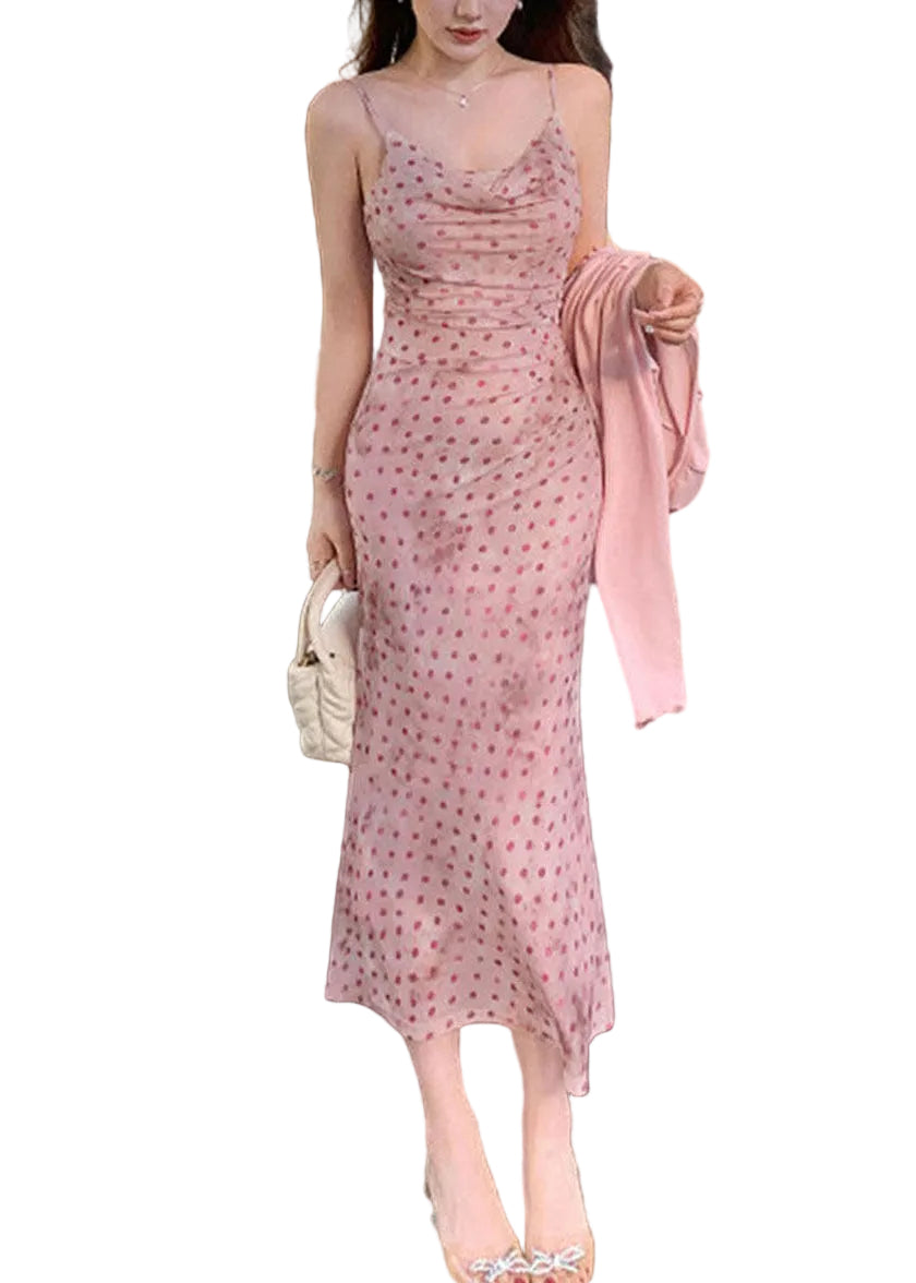 Dames Maxi Jurk Tule Spaghettibandjes Zomerstijl 0