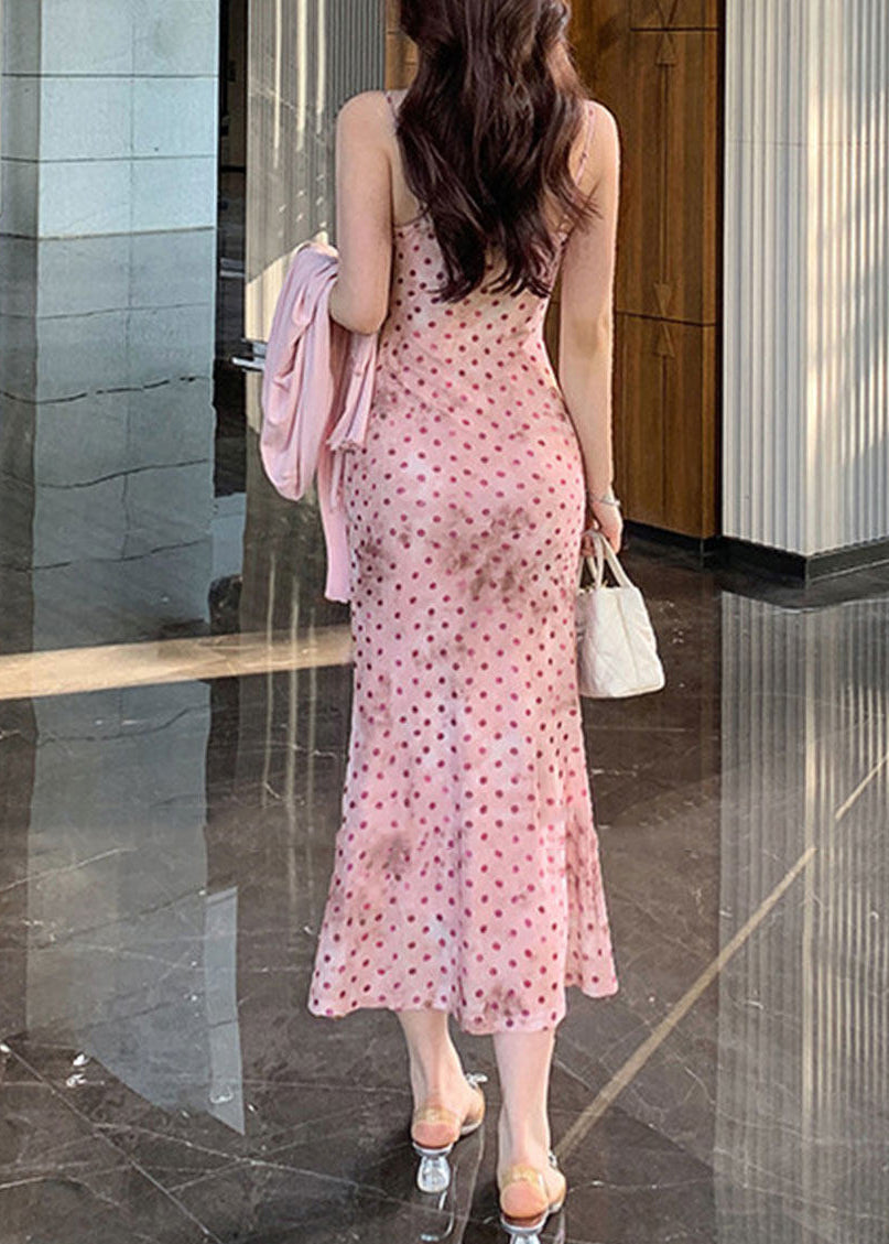 Dames Maxi Jurk Tule Spaghettibandjes Zomerstijl 4