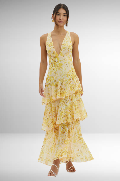 Dames Maxi Jurk Vloeiend 10