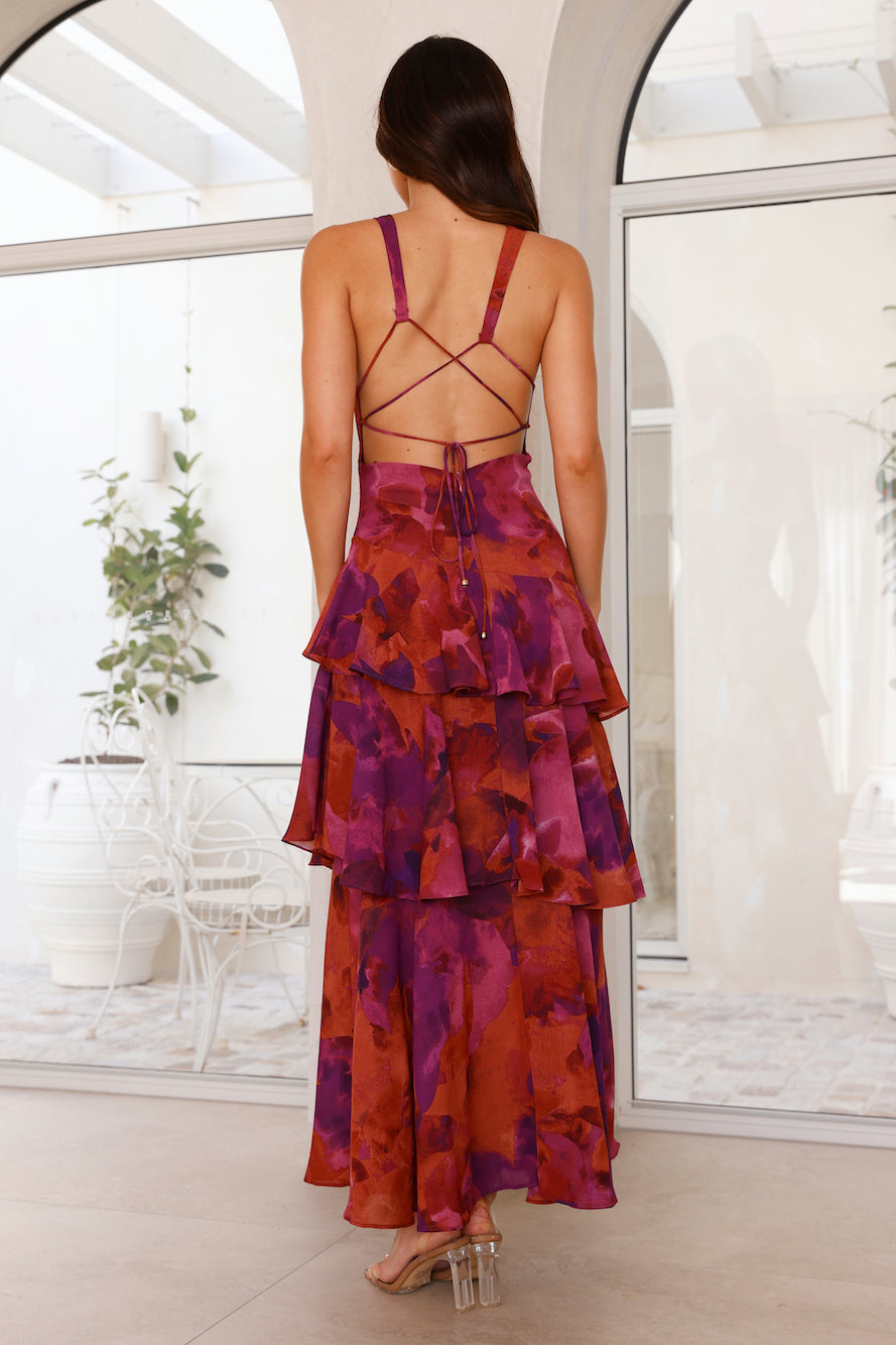 Dames Maxi Jurk Vloeiend 8
