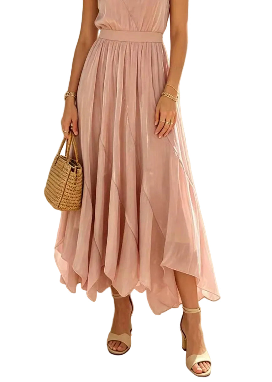 Dames Maxi Rok Tule 0