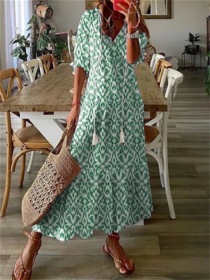 Dames Maxi Zomerjurk Lichtgewicht 2