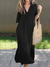 Dames Maxikleed Tijdloze Elegantie Luxe Stof 1