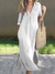 Dames Maxikleed Tijdloze Elegantie Luxe Stof 2