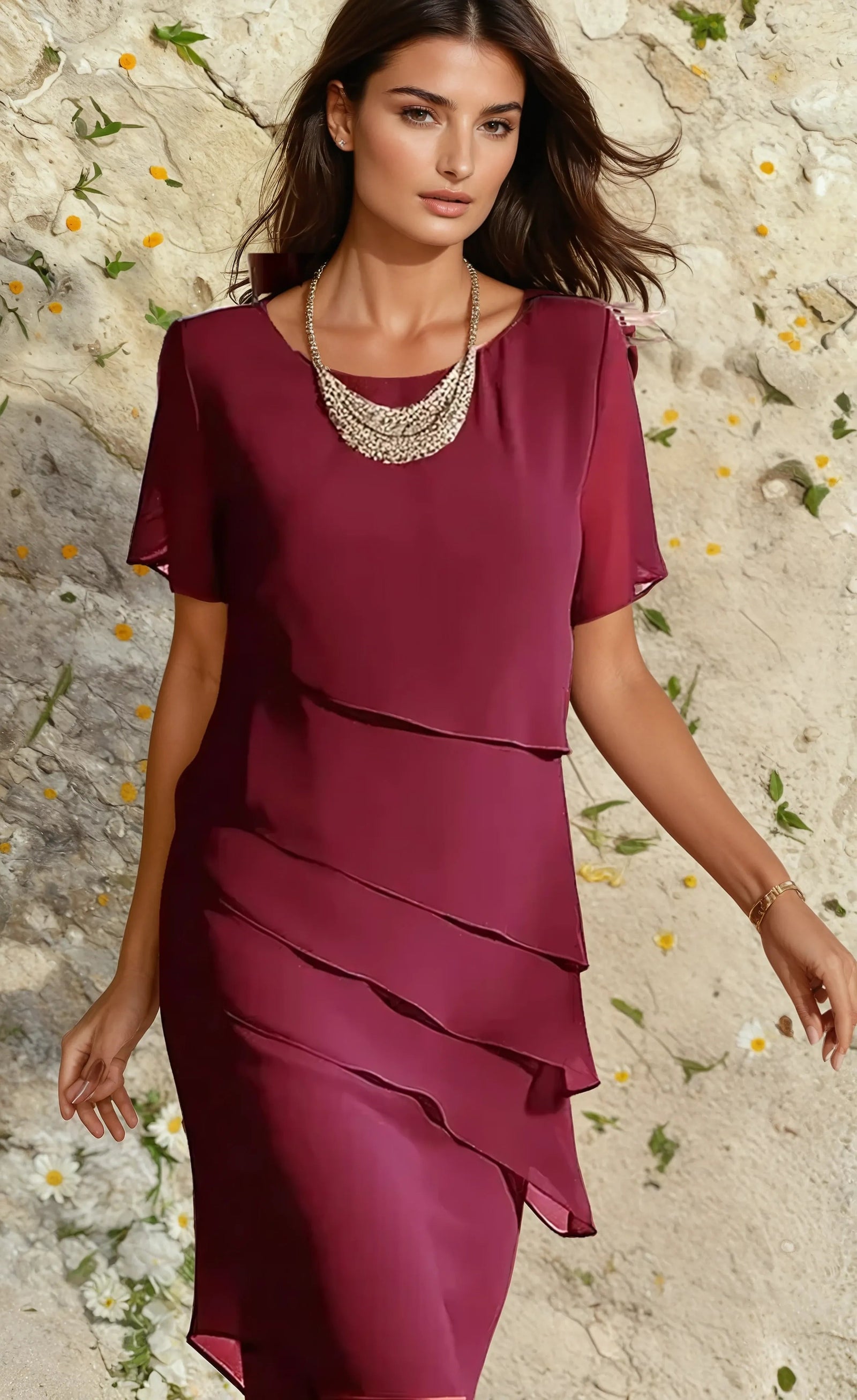 Dames Midi-jurk Bohemian Stijl 2