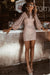 Dames Midi Avondjurk Glitter Bodycon 3