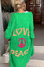 Dames Midi Cardigan met Print en Oversized Pasvorm 4