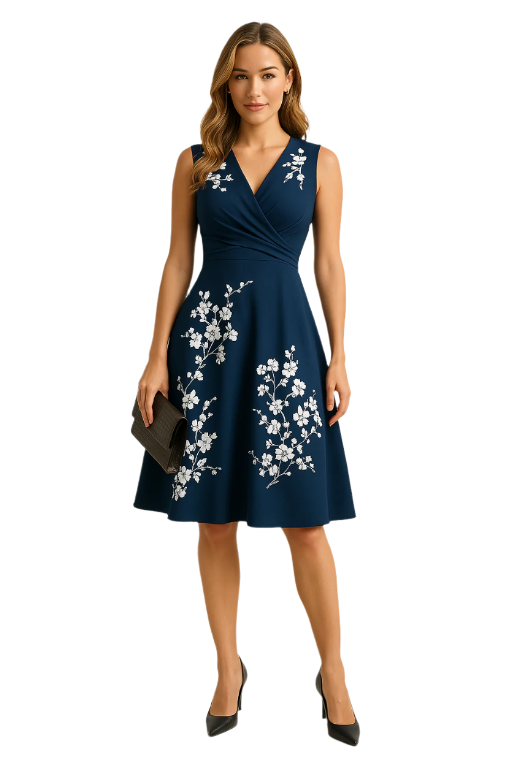 Dames Midi Jurk Ademend Zomer Kleding Casual Lichte Stof 0