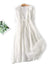 Dames Midi Jurk Bohemian Stijl Linnen 2