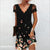 Dames Midikleid V-Ausschnitt Modern Design 2
