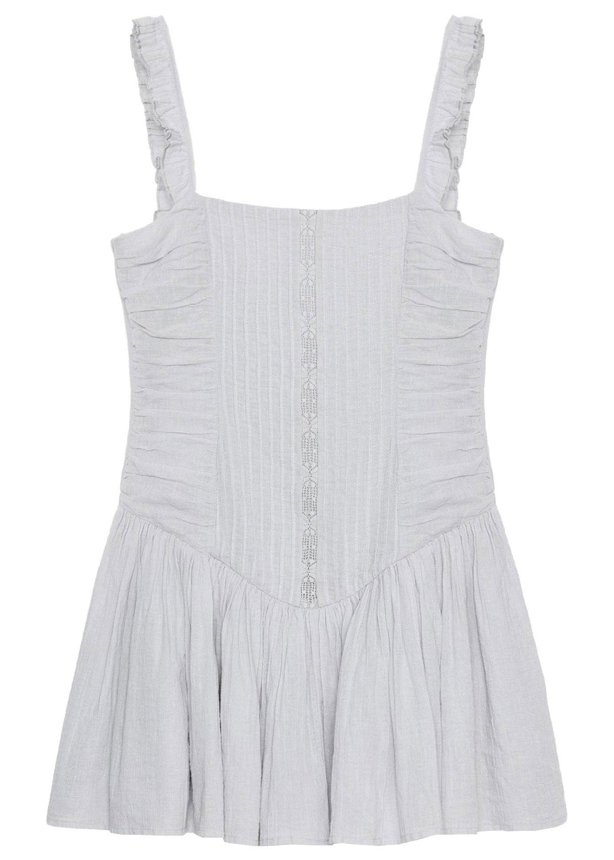Dames Mini-jurk Gerimpeld Zomerstijl 4