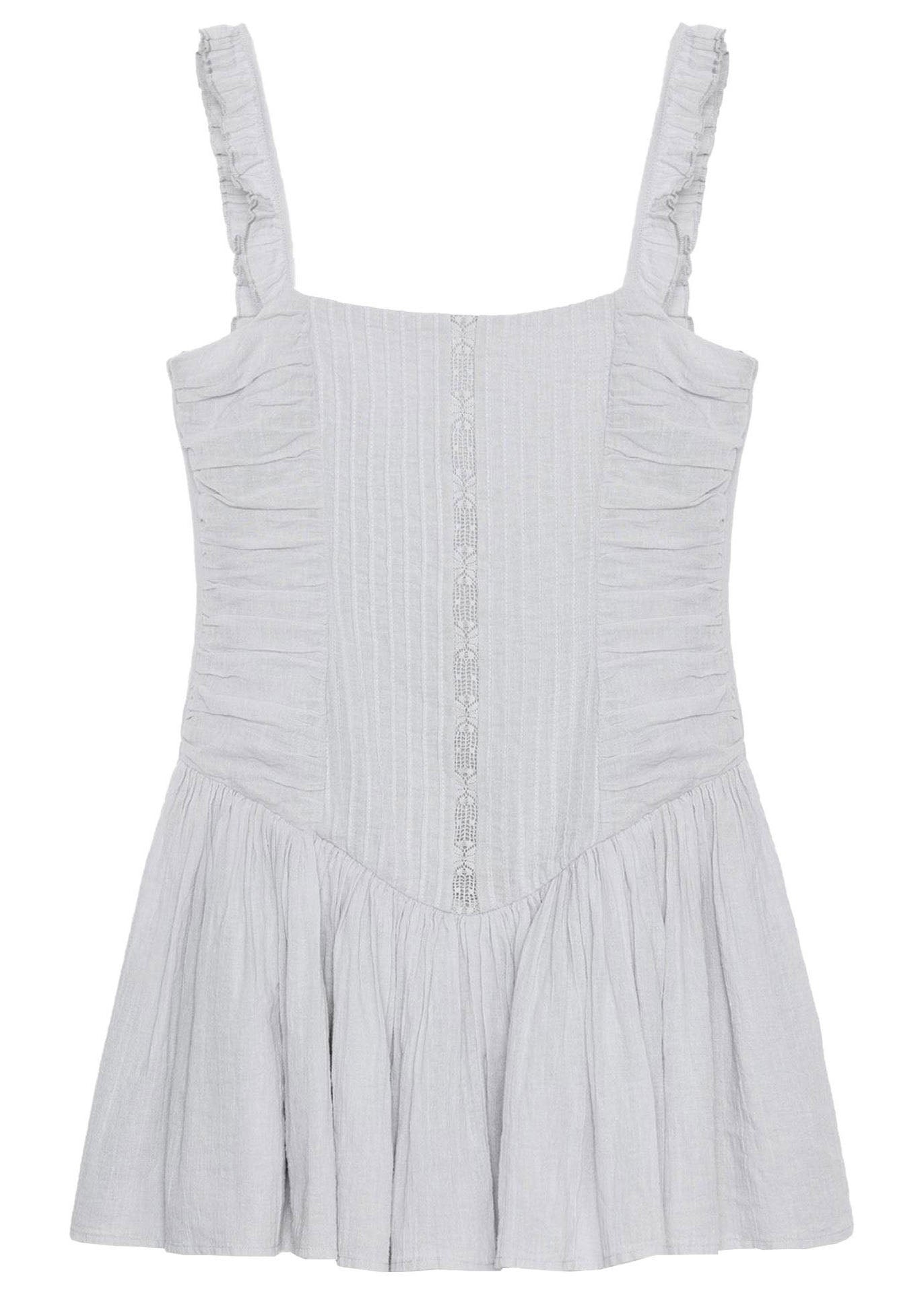 Dames Mini-jurk Gerimpeld Zomerstijl 4