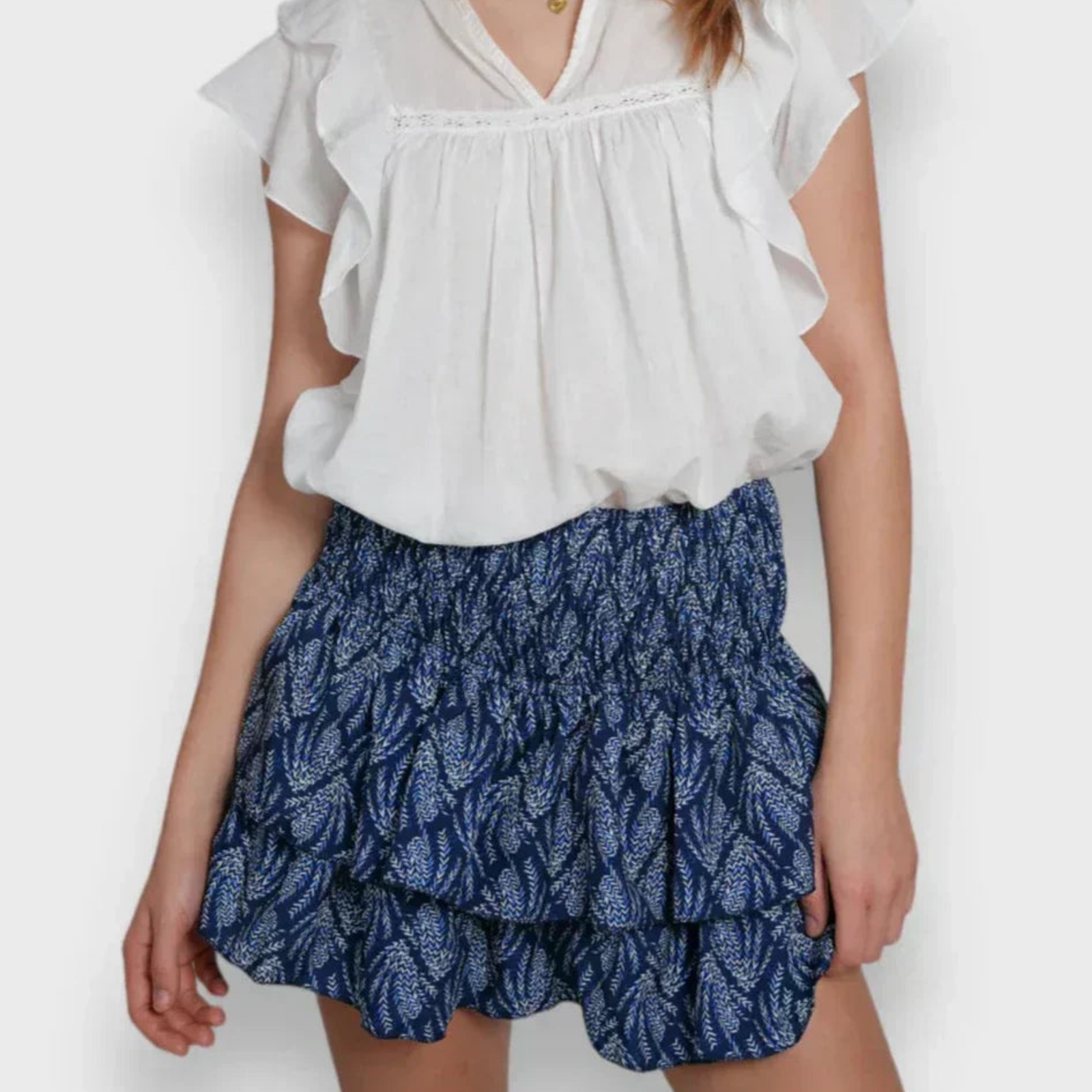 Dames Minirok Met Trendy Print 1