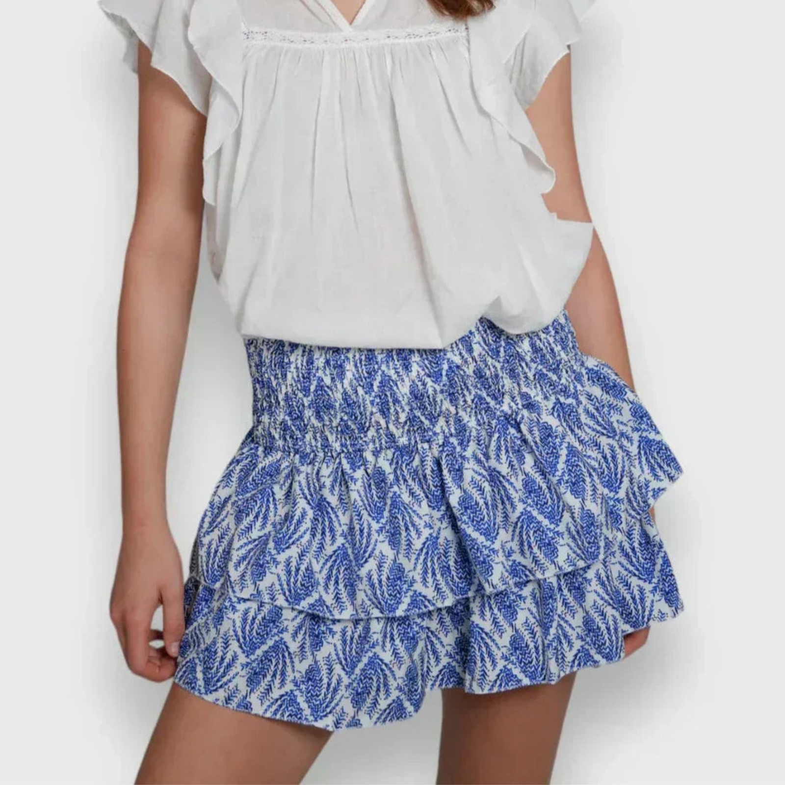 Dames Minirok Met Trendy Print 4