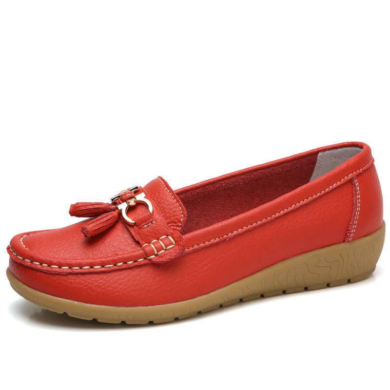 Dames Mocassins met Decoratieve Gesp 12