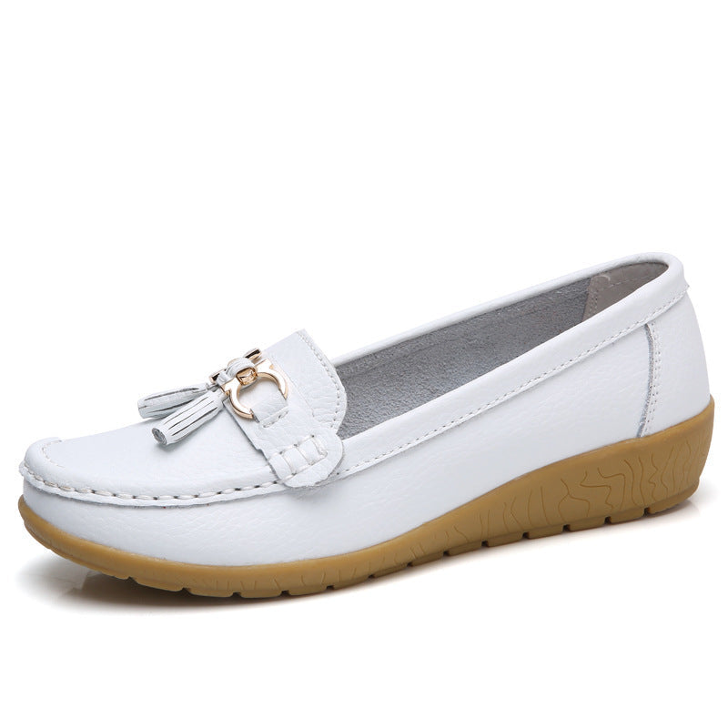 Dames Mocassins met Decoratieve Gesp 13