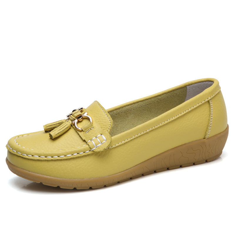 Dames Mocassins met Decoratieve Gesp 14