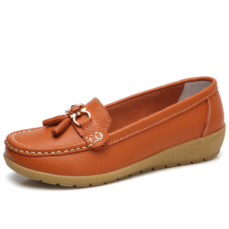 Dames Mocassins met Decoratieve Gesp 6