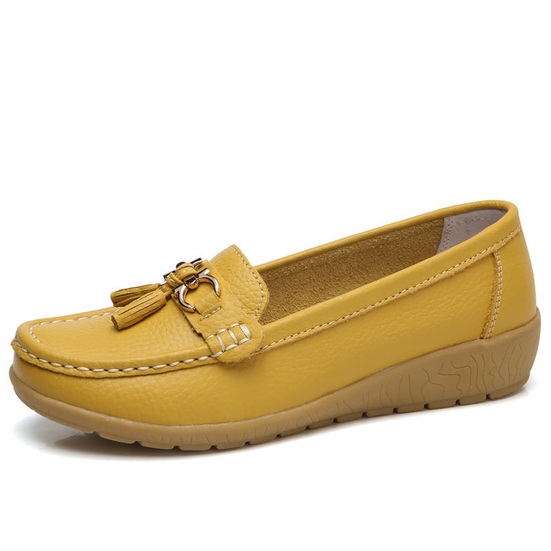 Dames Mocassins met Decoratieve Gesp 7