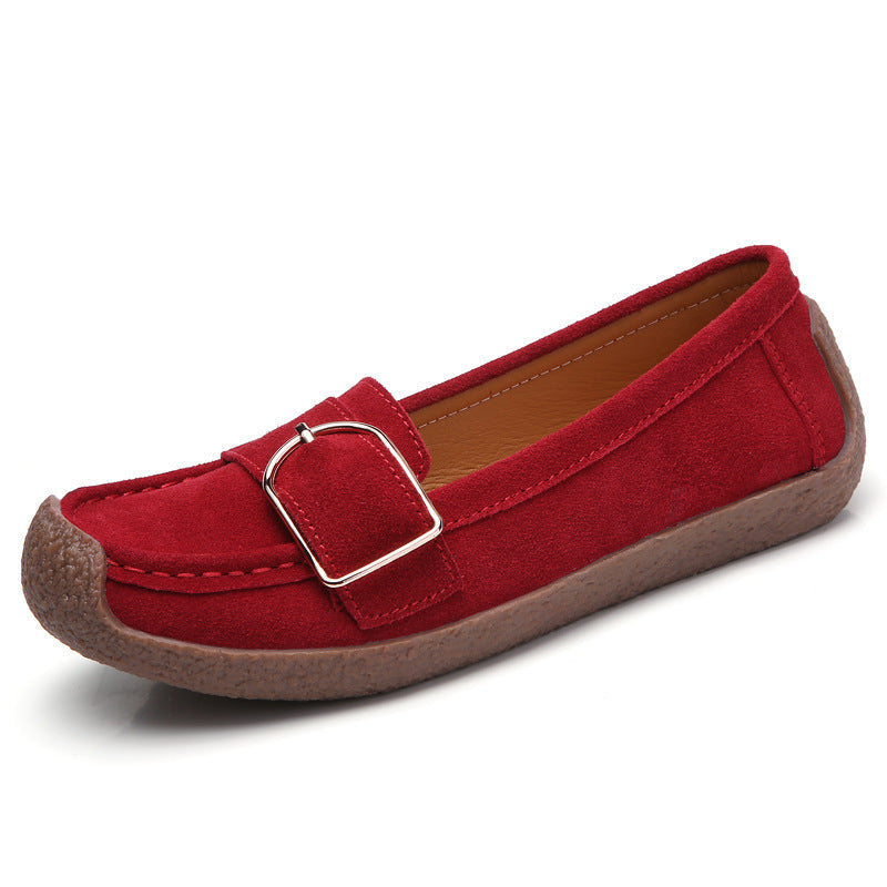 Dames Mocassins met Gesp en Comfortabel Design 1